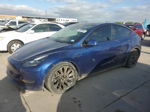 2022 Tesla Model Y  Blue vin: 7SAYGDEF6NF389564