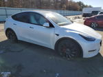 2022 Tesla Model Y  White vin: 7SAYGDEF7NF462974