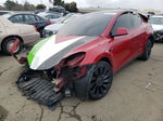 2022 Tesla Model Y  Red vin: 7SAYGDEF7NF493223