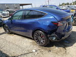 2022 Tesla Model Y  Blue vin: 7SAYGDEF8NF508795