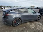 2022 Tesla Model Y  Gray vin: 7SAYGDEF9NF521605