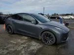 2022 Tesla Model Y  Gray vin: 7SAYGDEF9NF521605