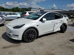 2022 Tesla Model Y  White vin: 7SAYGDEFXNF376977