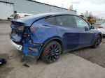 2022 Tesla Model Y  Blue vin: 7SAYGDEFXNF460331