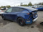 2022 Tesla Model Y  Blue vin: 7SAYGDEFXNF460331