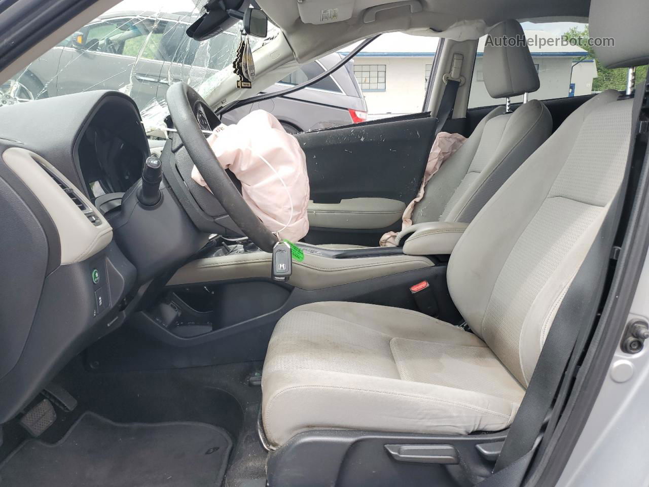 2019 Honda Hr-v Ex Серебряный vin: 3CZRU6H56KM725269