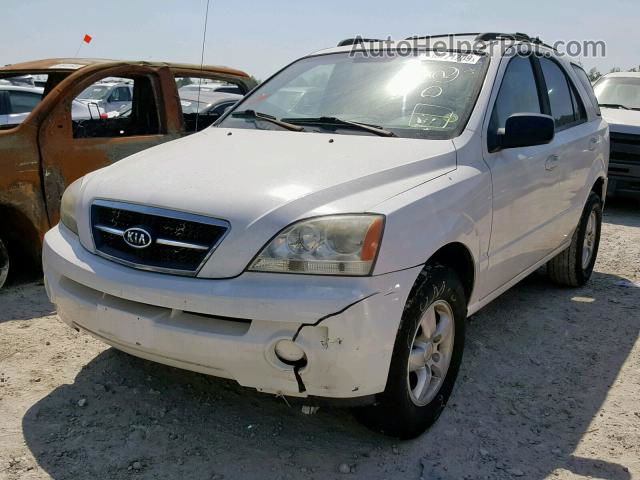 2006 Kia Sorento Ex White vin: KNDJC733765612010