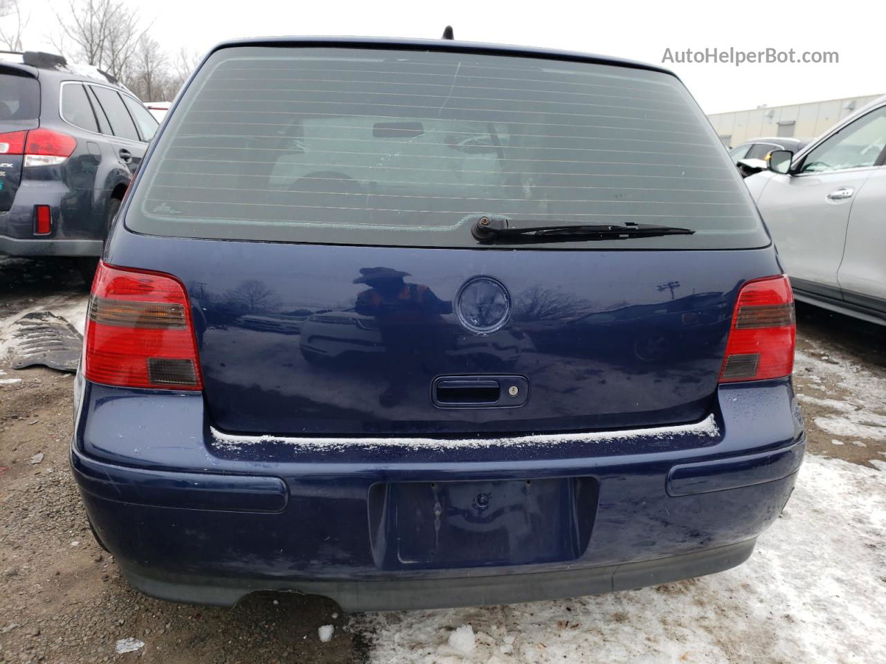 2005 Volkswagen Gti  Blue vin: 9BWDE61J054026746