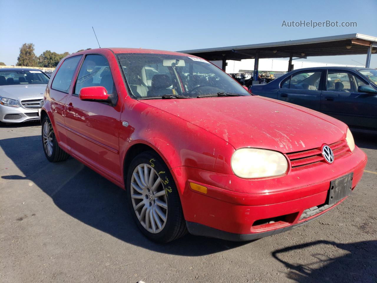 2005 Volkswagen Gti  Красный vin: 9BWDE61J154030787