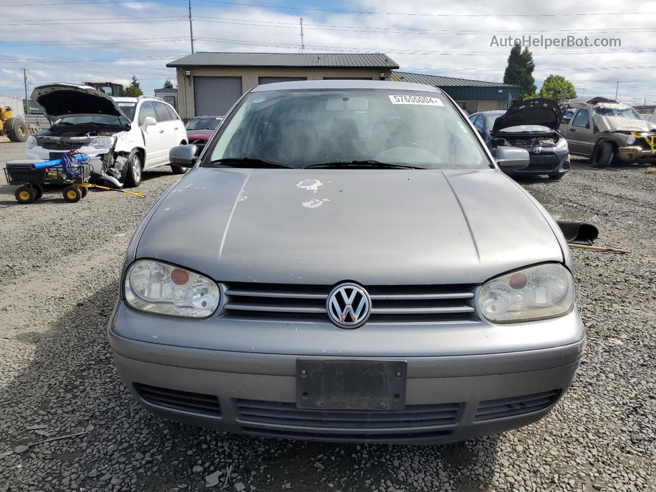 2005 Volkswagen Gti  Gray vin: 9BWDE61J254027915