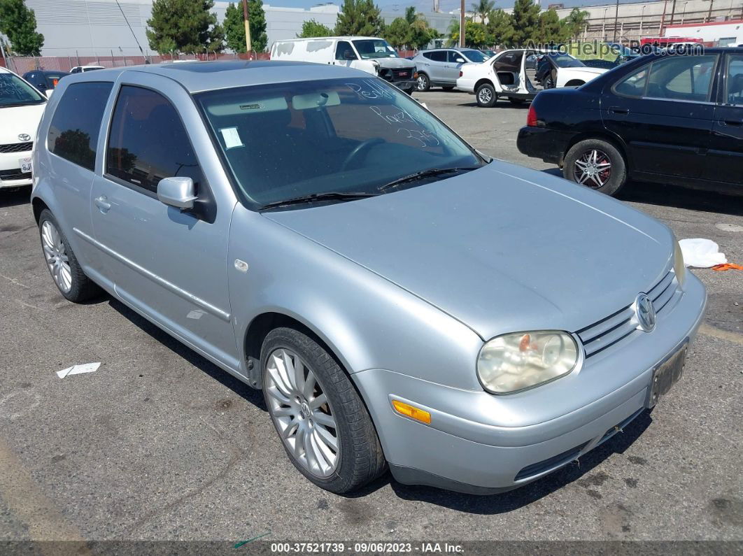 2005 Volkswagen Gti 1.8t Silver vin: 9BWDE61J254028451