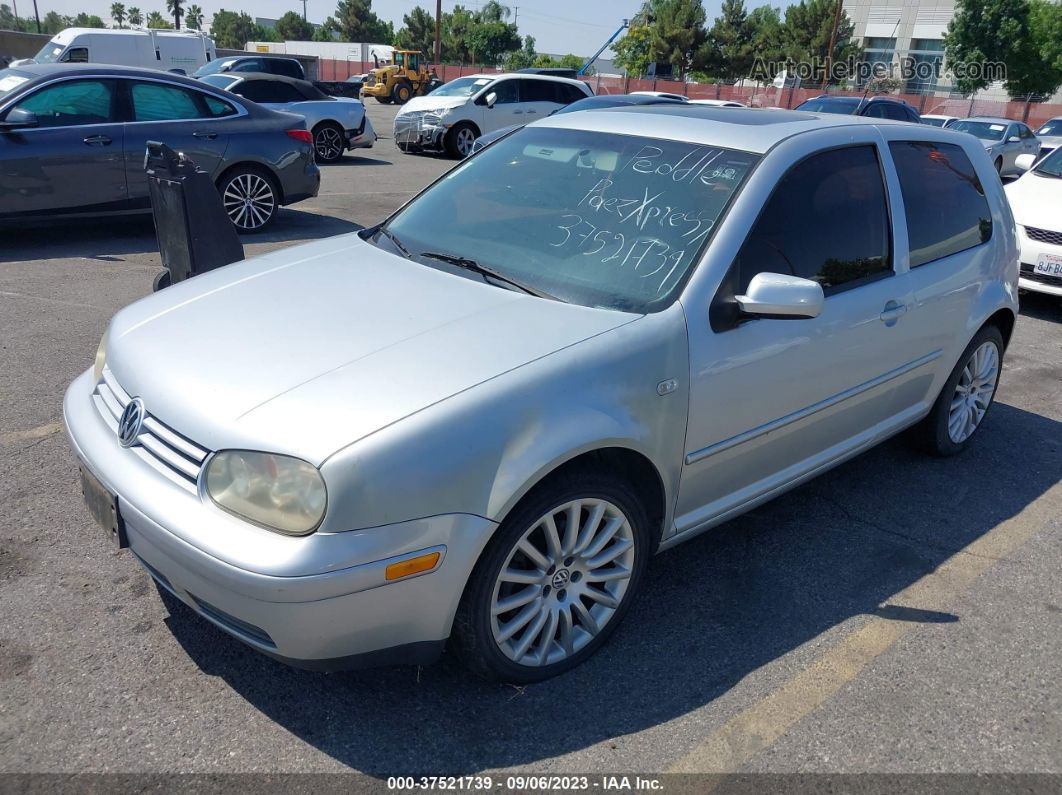 2005 Volkswagen Gti 1.8t Silver vin: 9BWDE61J254028451