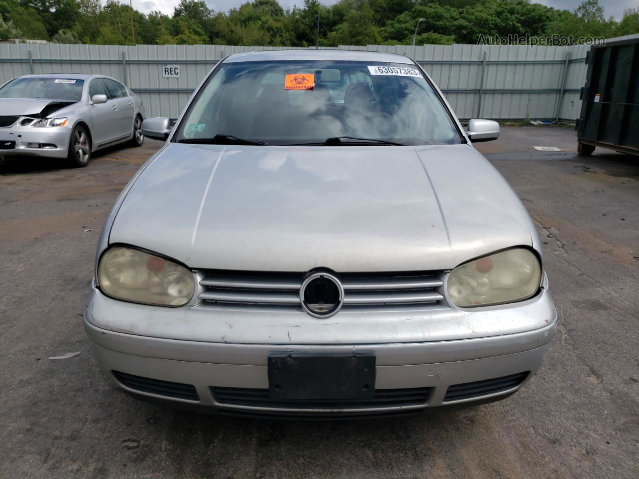 2005 Volkswagen Gti  Silver vin: 9BWDE61J354034937