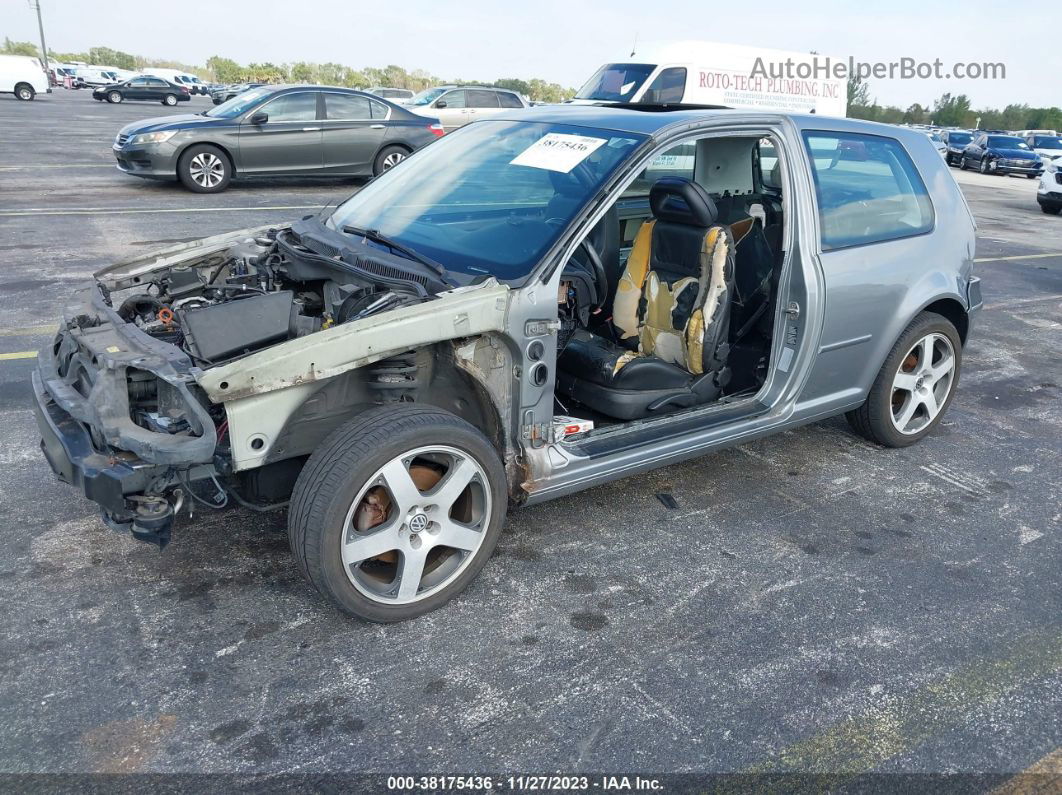 2005 Volkswagen Gti 1.8t Gray vin: 9BWDE61J354036655