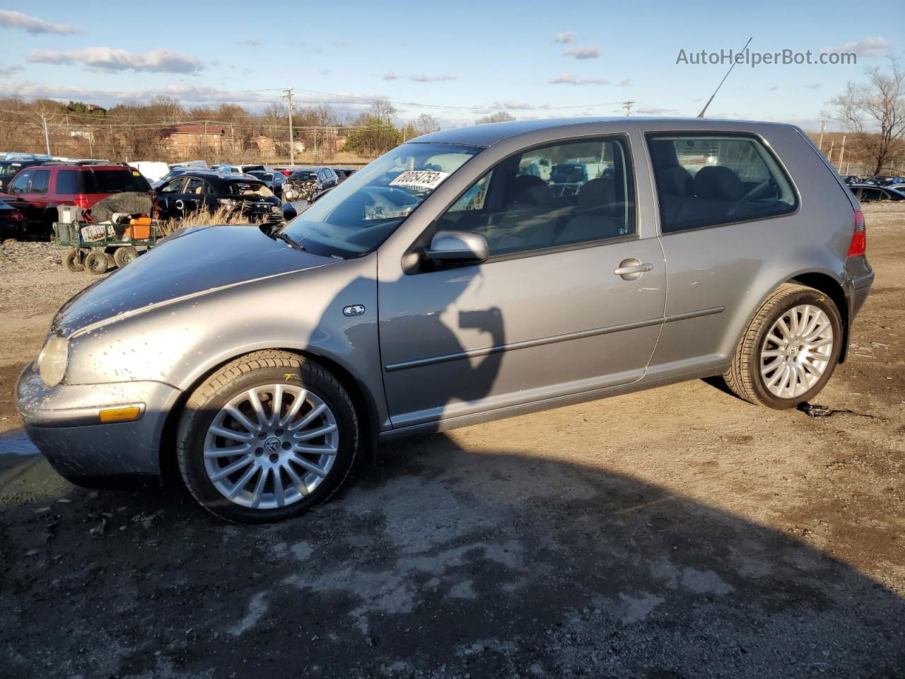 2005 Volkswagen Gti  Gray vin: 9BWDE61J454027043