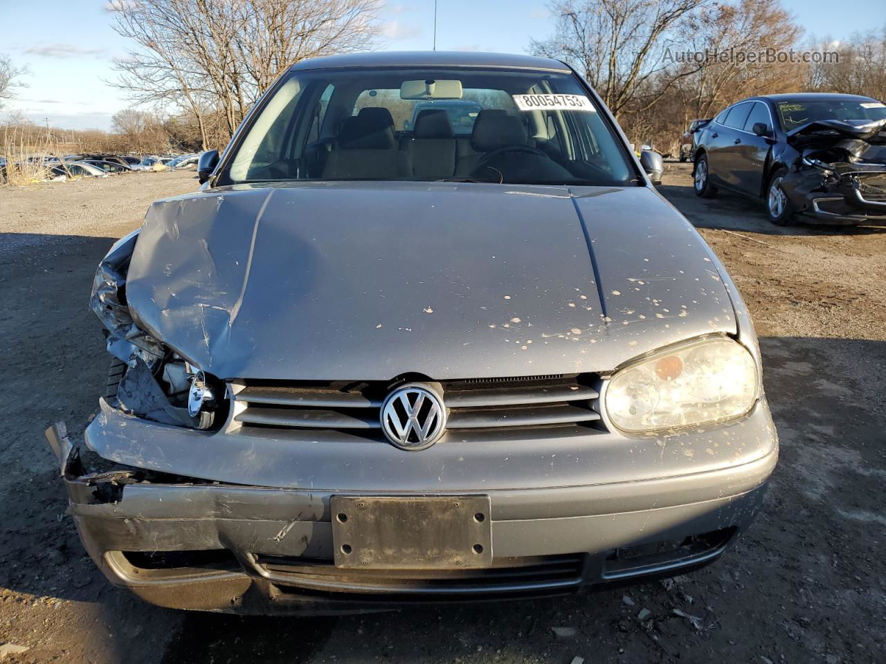 2005 Volkswagen Gti  Gray vin: 9BWDE61J454027043