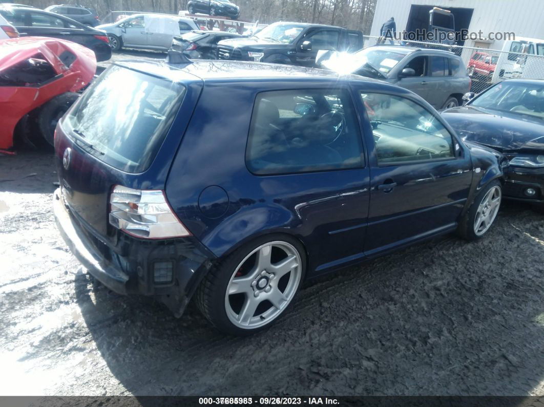 2005 Volkswagen Gti 1.8t Синий vin: 9BWDE61J454036602