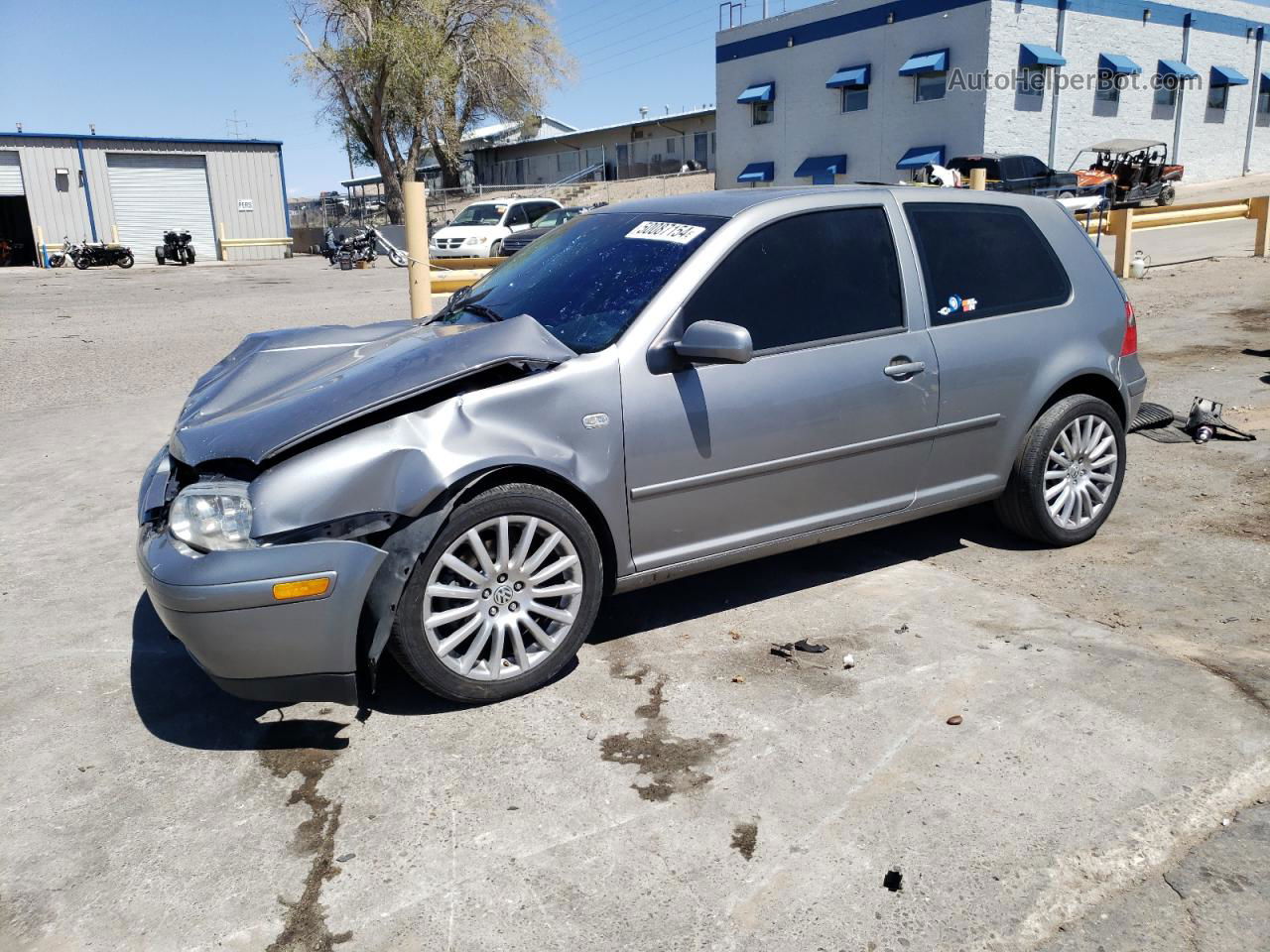 2005 Volkswagen Gti  Silver vin: 9BWDE61J854018412