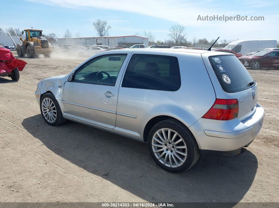 2005 Volkswagen Gti 1.8t Silver vin: 9BWDE61J854020502