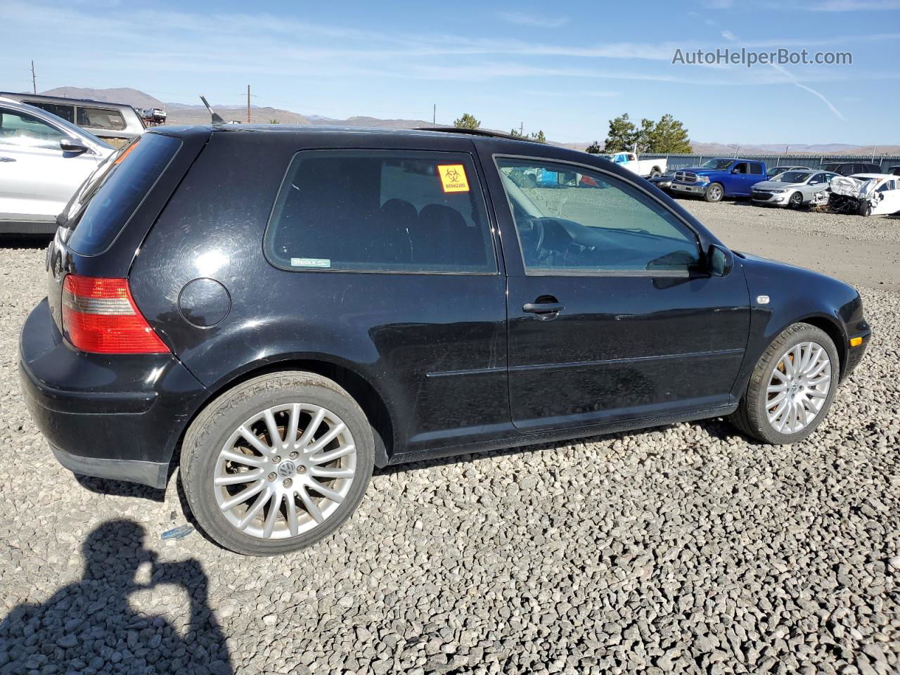 2005 Volkswagen Gti  Черный vin: 9BWDE61J854025442