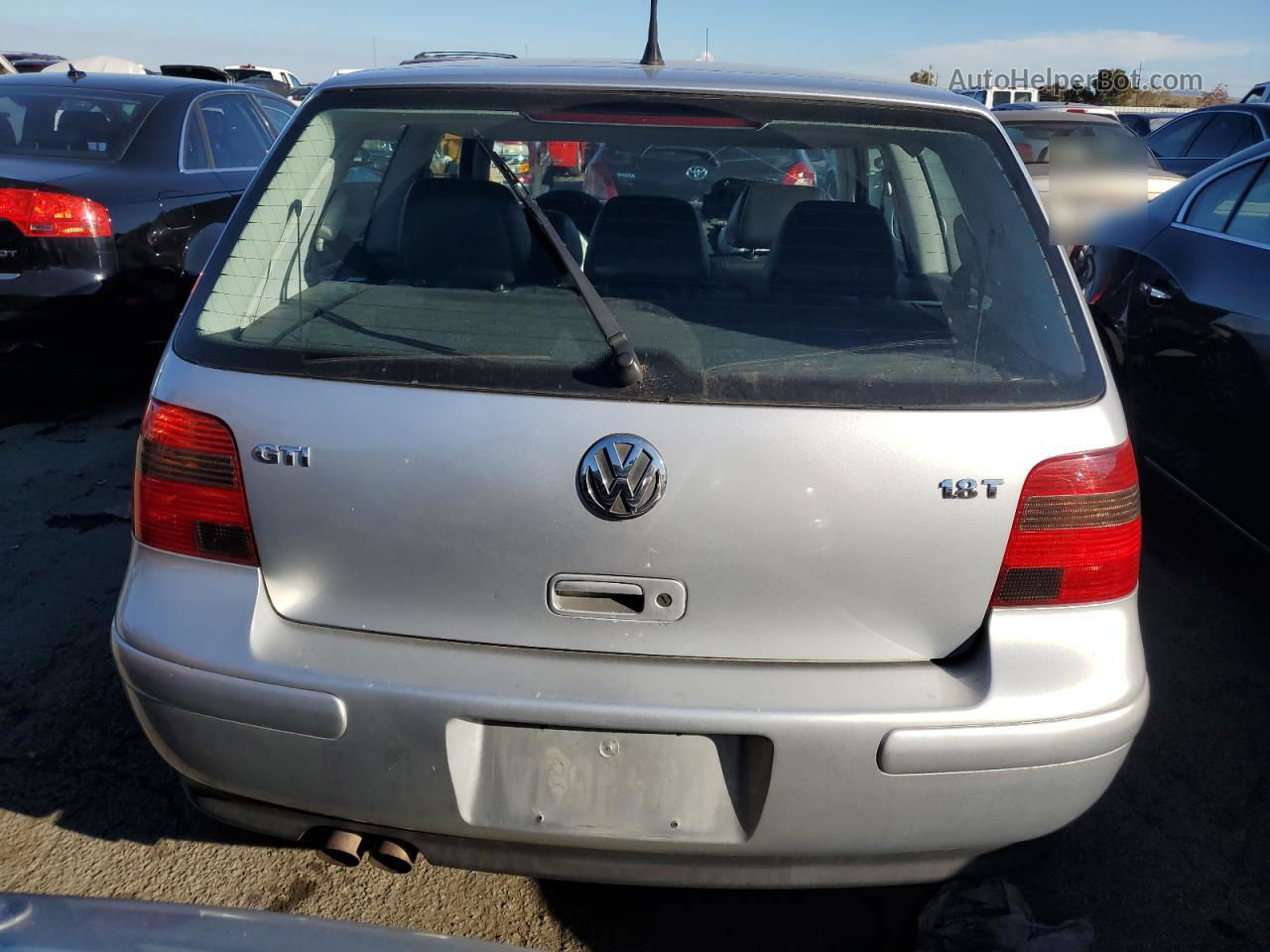 2005 Volkswagen Gti  Silver vin: 9BWDE61J854035131