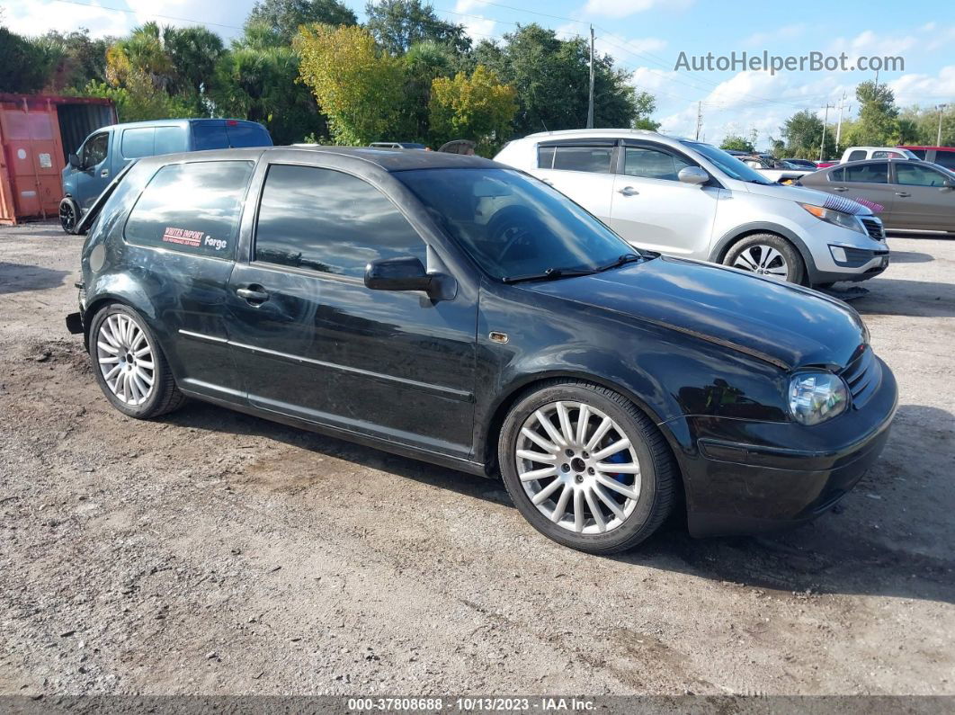 2005 Volkswagen Gti 1.8t Black vin: 9BWDE61JX54027127