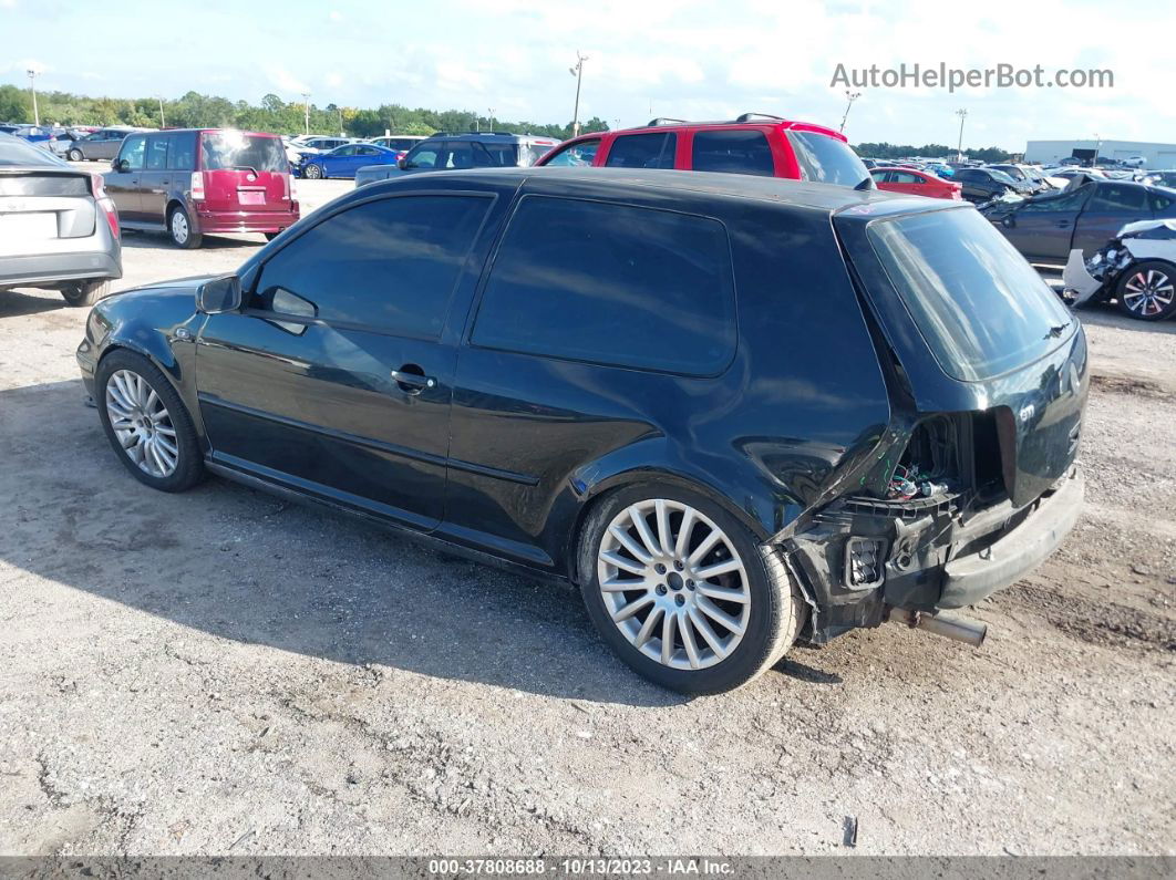 2005 Volkswagen Gti 1.8t Black vin: 9BWDE61JX54027127