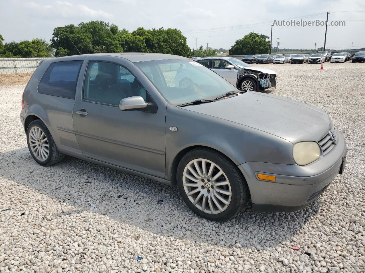 2005 Volkswagen Gti  Gray vin: 9BWDE61JX54030674