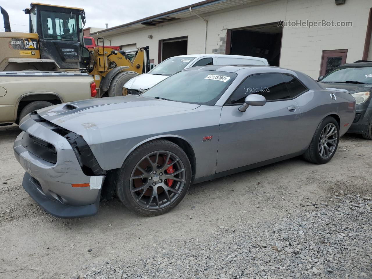 2015 Dodge Challenger Srt 392 Silver vin: 2C3CDZDJ8FH718087