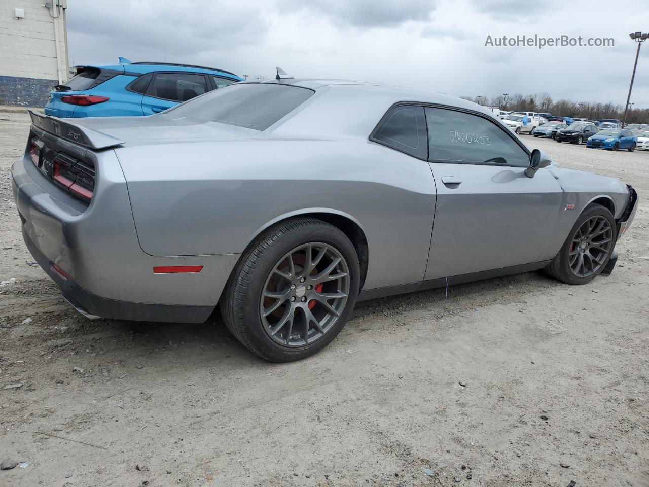 2015 Dodge Challenger Srt 392 Silver vin: 2C3CDZDJ8FH718087