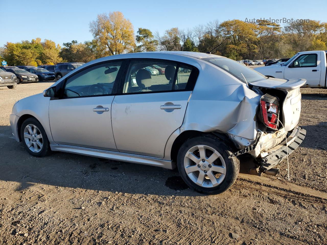 2012 Nissan Sentra Silver vin: DPSM130069