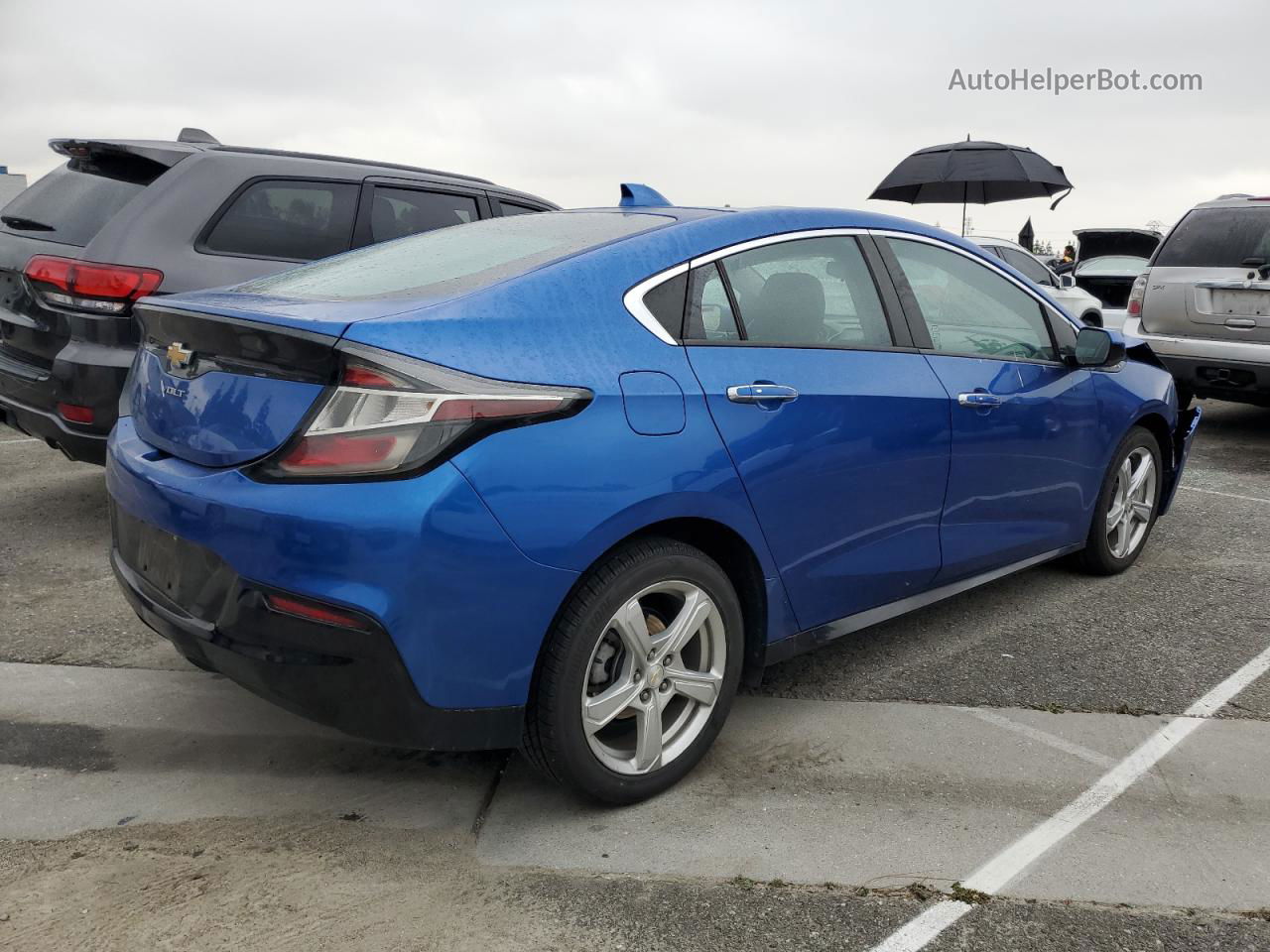 2017 Chevrolet Volt Lt Blue vin: 1G1RC6S56HU110042