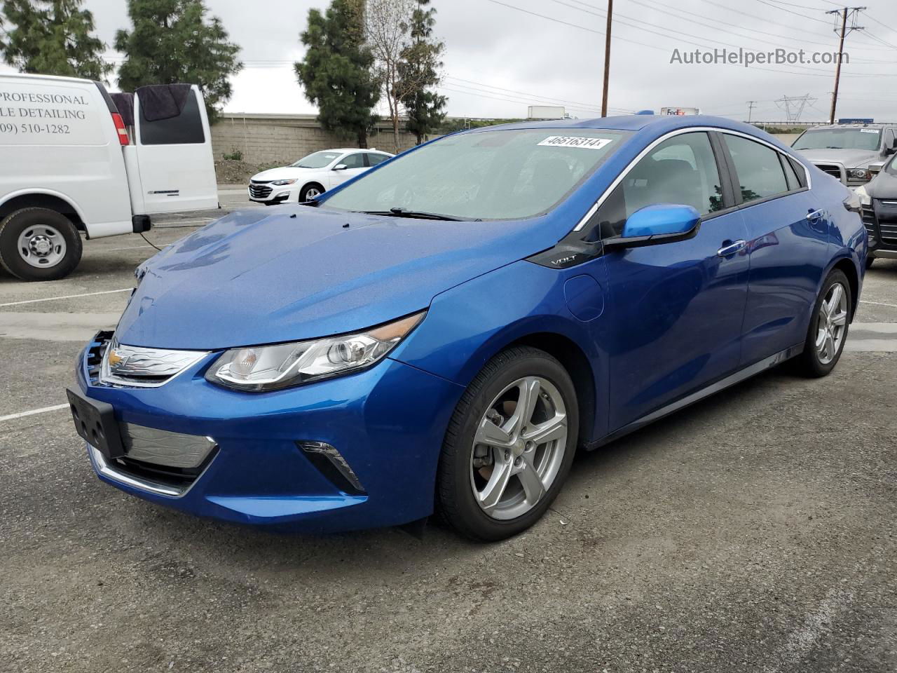 2017 Chevrolet Volt Lt Blue vin: 1G1RC6S56HU110042