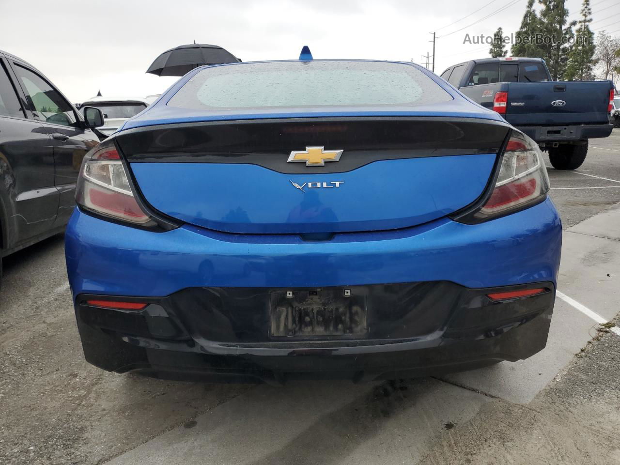 2017 Chevrolet Volt Lt Blue vin: 1G1RC6S56HU110042