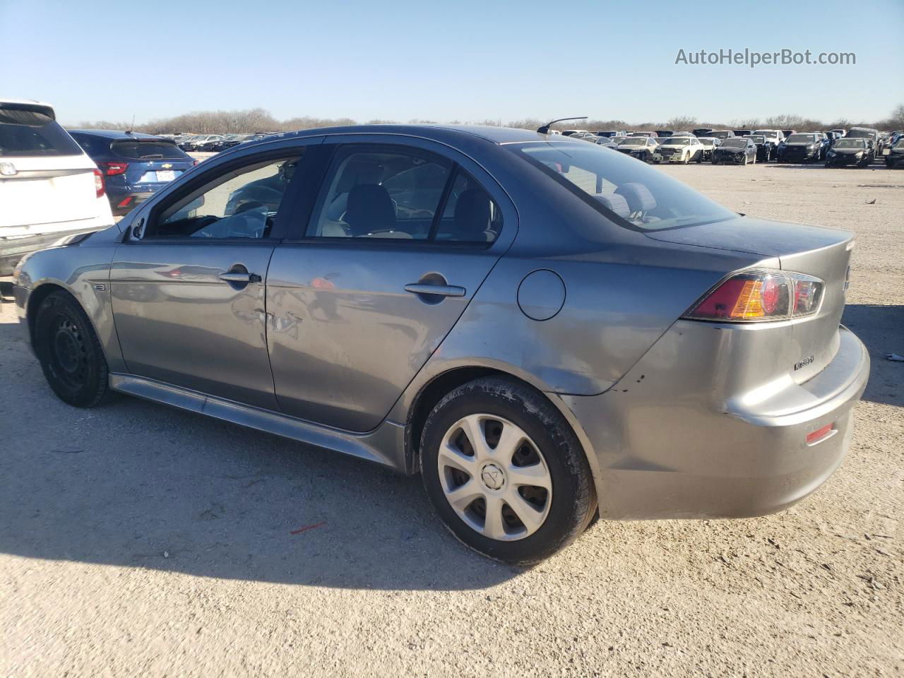 2015 Mitsubishi Lancer Es Silver vin: JA32U2FU0FU017464