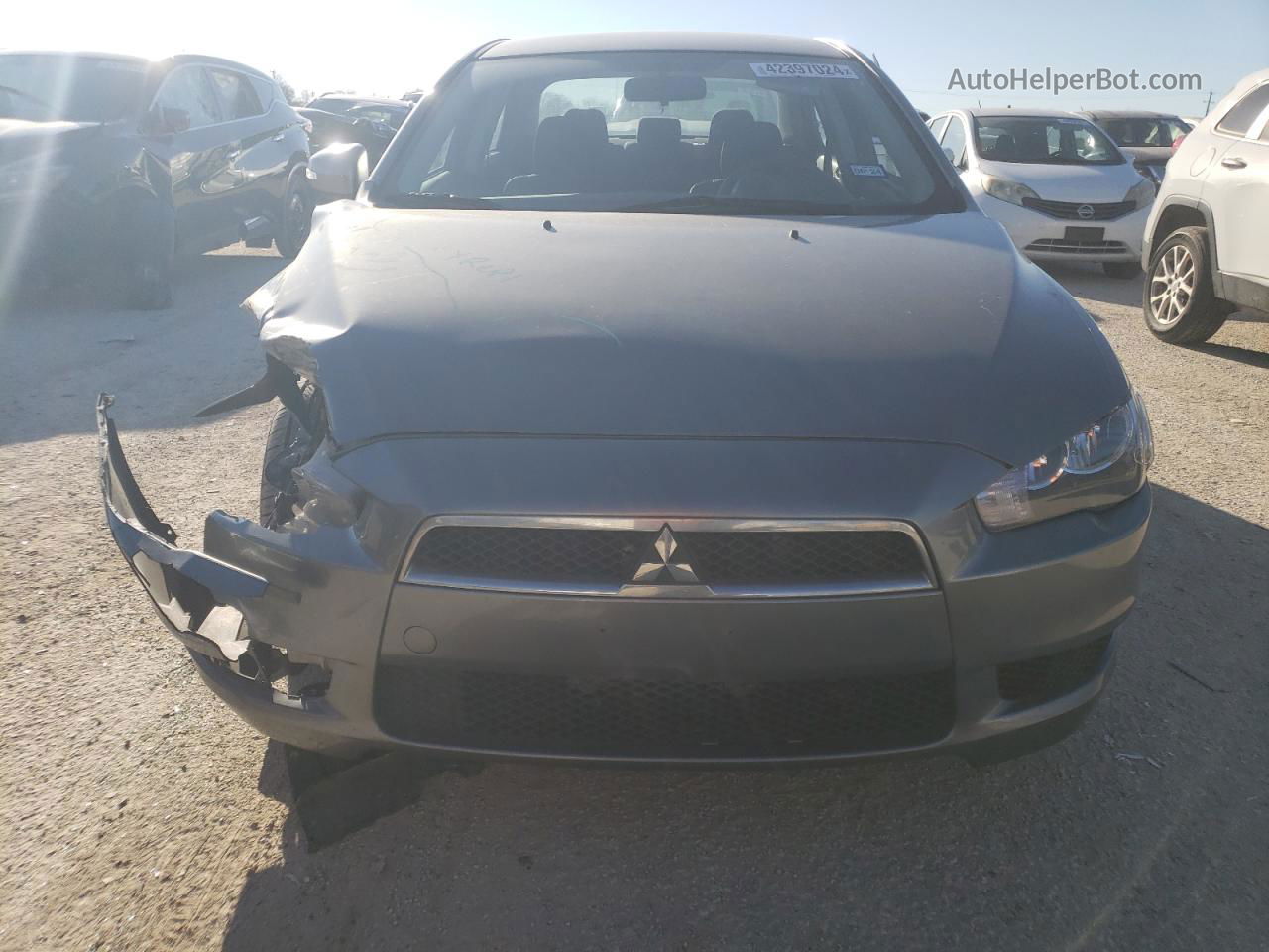 2015 Mitsubishi Lancer Es Silver vin: JA32U2FU0FU017464