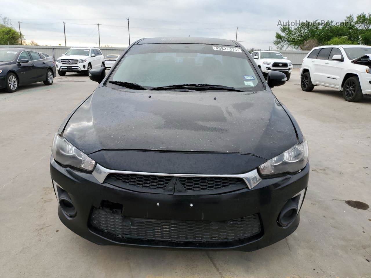 2016 Mitsubishi Lancer Es Black vin: JA32U2FU1GU001887