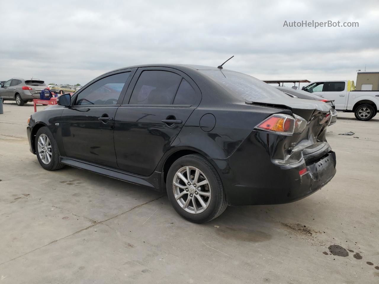 2016 Mitsubishi Lancer Es Black vin: JA32U2FU1GU001887