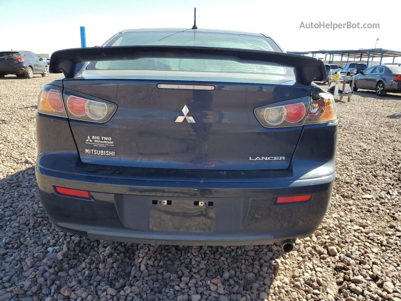 2013 Mitsubishi Lancer Es/es Sport Blue vin: JA32U2FU3DU007315