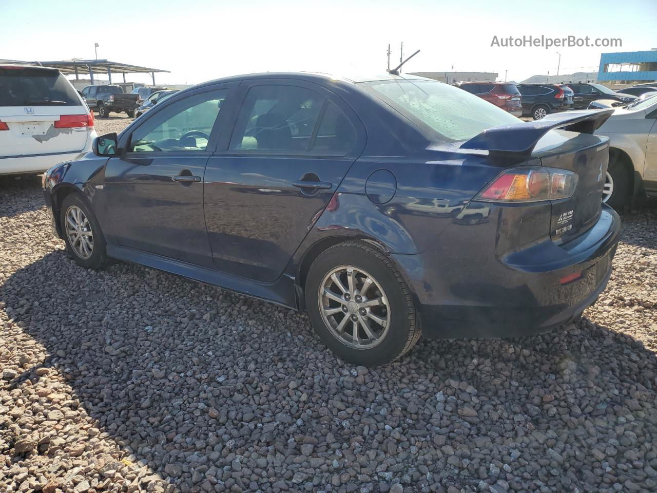 2013 Mitsubishi Lancer Es/es Sport Blue vin: JA32U2FU3DU007315