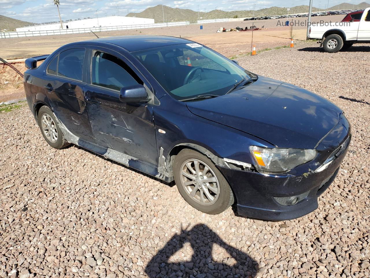 2013 Mitsubishi Lancer Es/es Sport Blue vin: JA32U2FU3DU007315