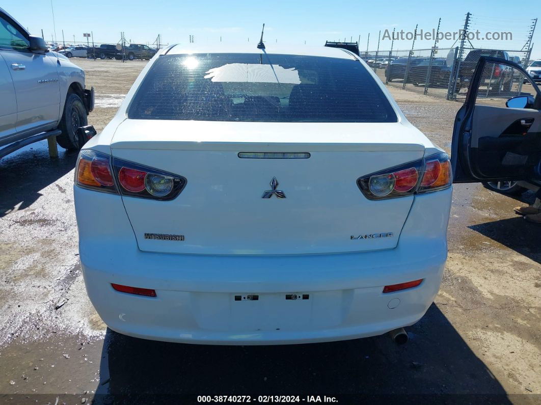 2015 Mitsubishi Lancer Es White vin: JA32U2FU3FU021850