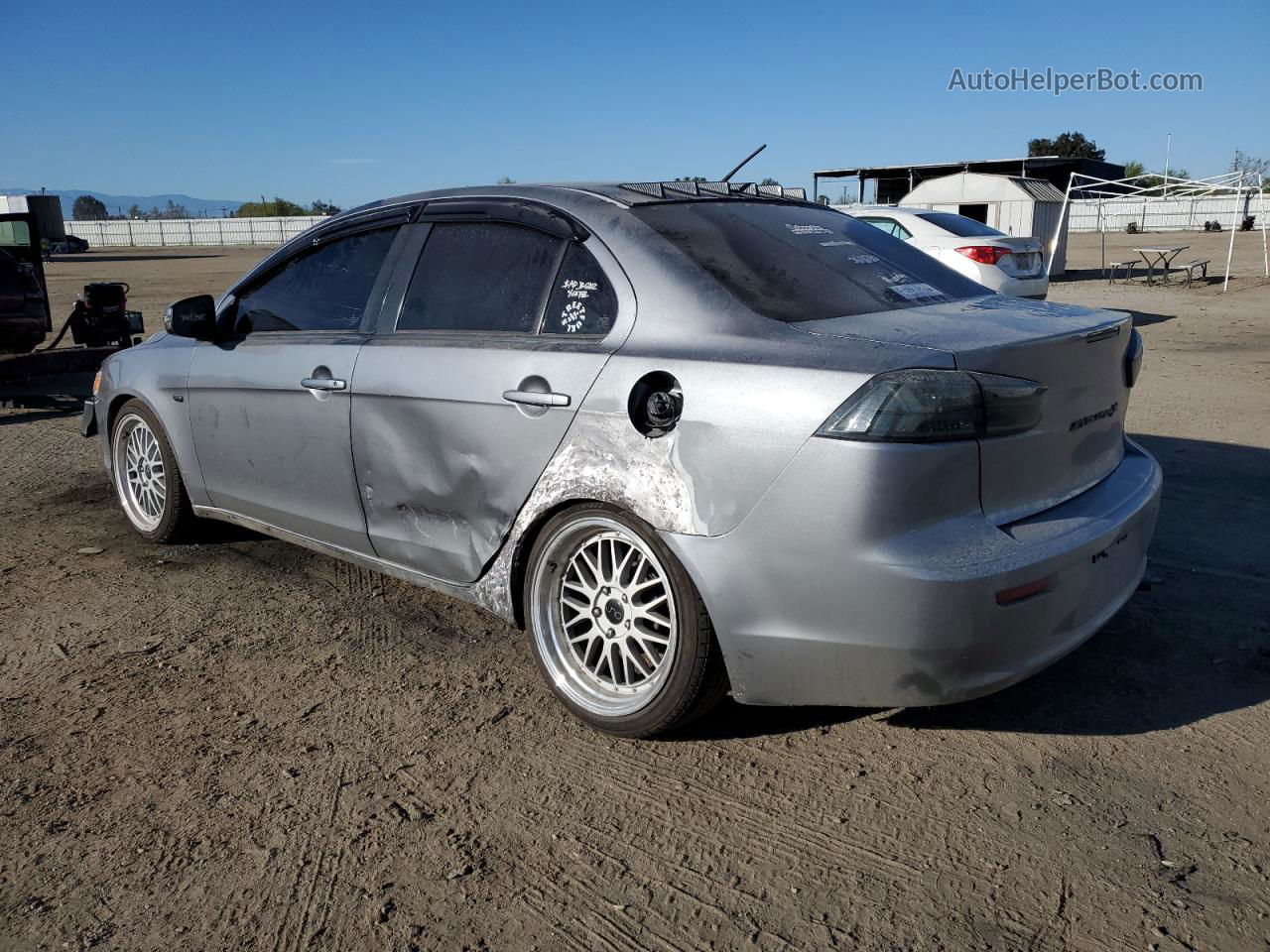 2015 Mitsubishi Lancer Es Silver vin: JA32U2FU3FU022612