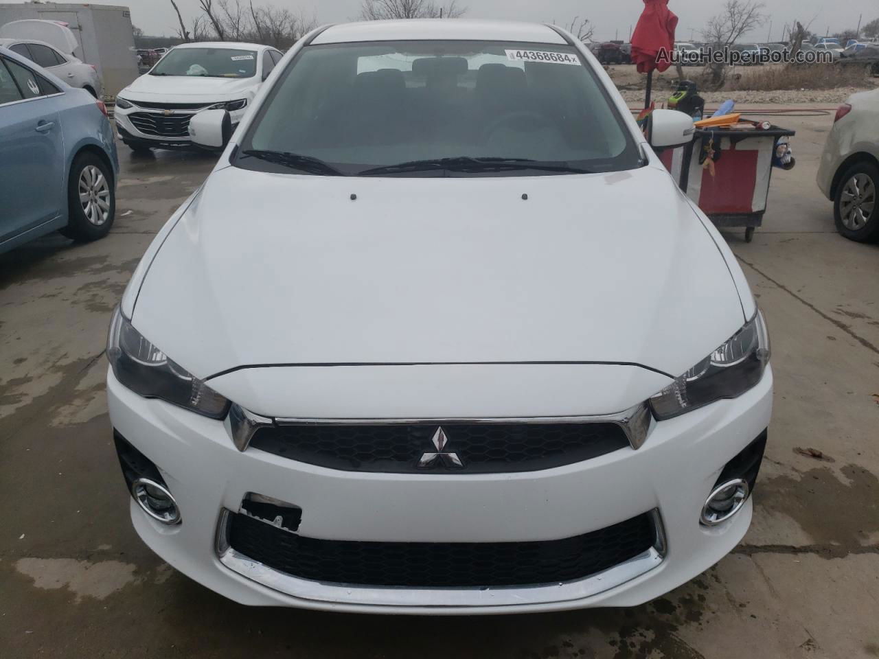 2016 Mitsubishi Lancer Es White vin: JA32U2FU3GU006931