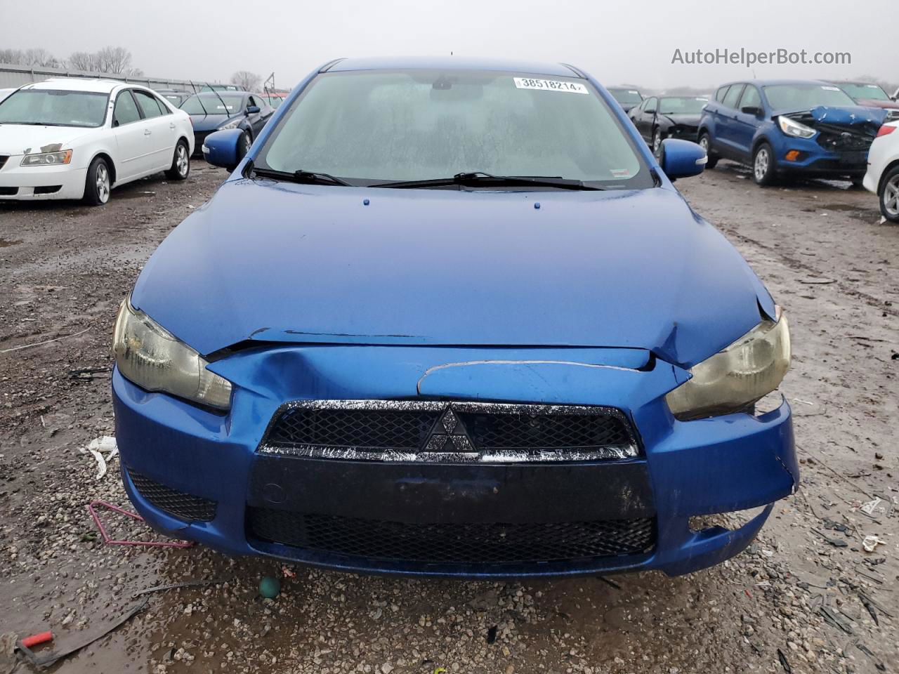 2015 Mitsubishi Lancer Es Синий vin: JA32U2FU4FU003700