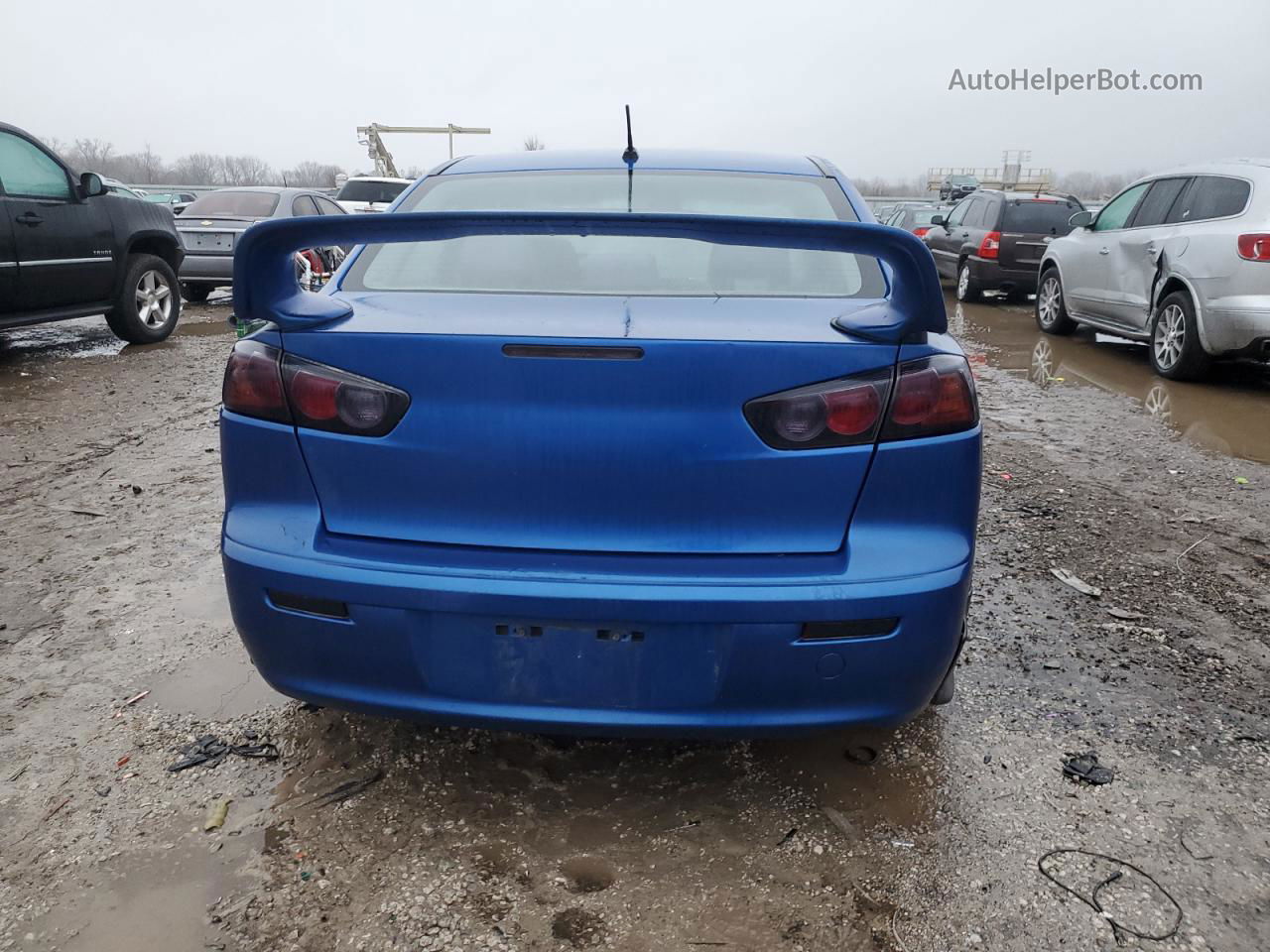 2015 Mitsubishi Lancer Es Blue vin: JA32U2FU4FU003700