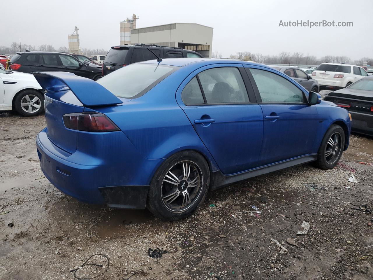 2015 Mitsubishi Lancer Es Синий vin: JA32U2FU4FU003700