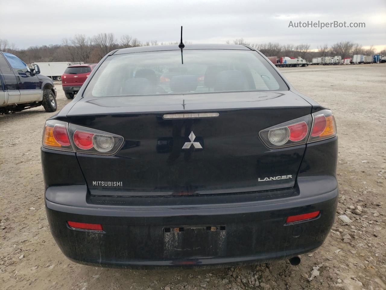 2015 Mitsubishi Lancer Es Черный vin: JA32U2FU5FU014799