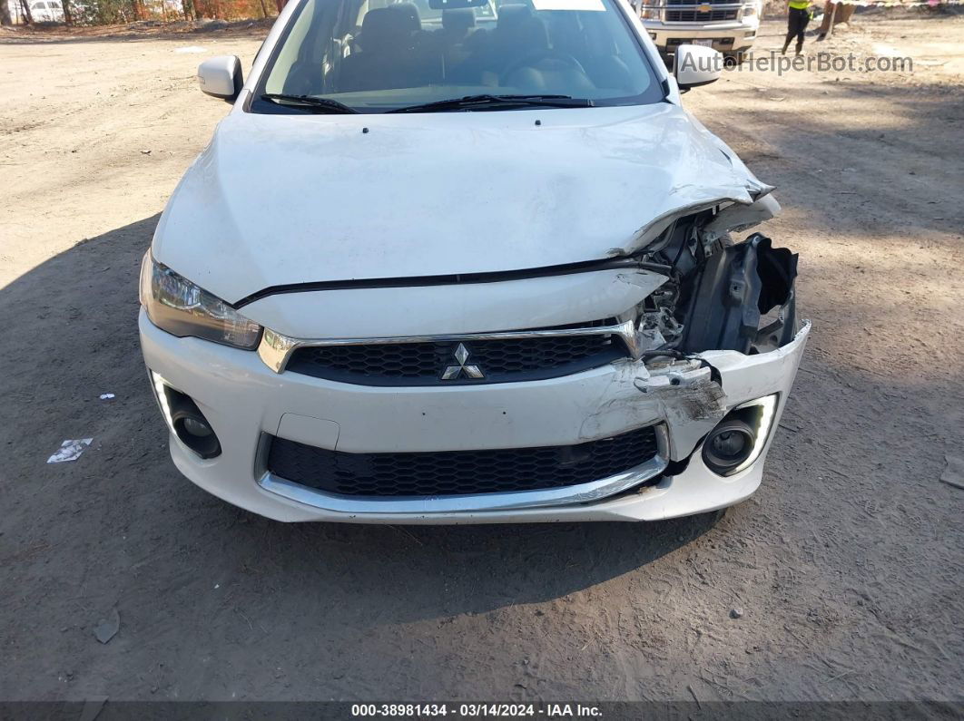 2016 Mitsubishi Lancer Es White vin: JA32U2FU5GU001312