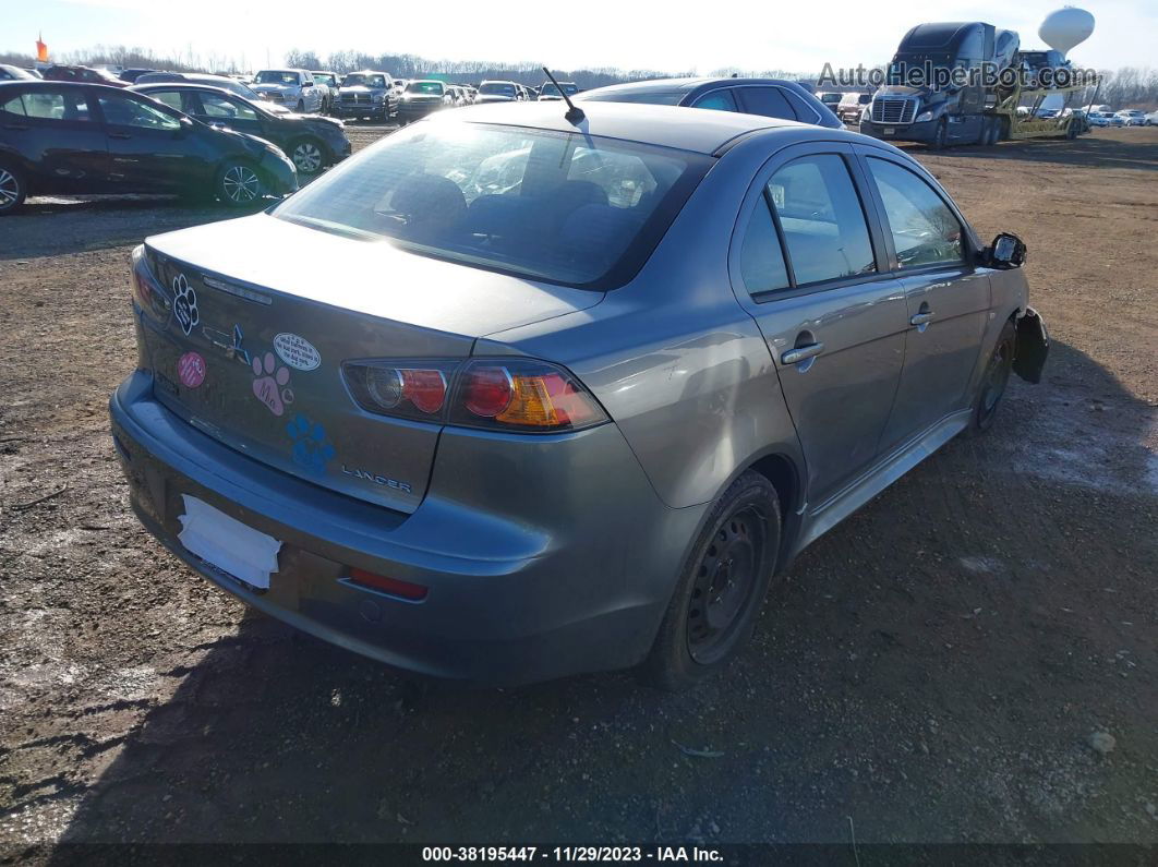 2013 Mitsubishi Lancer Es Gray vin: JA32U2FU6DU023038